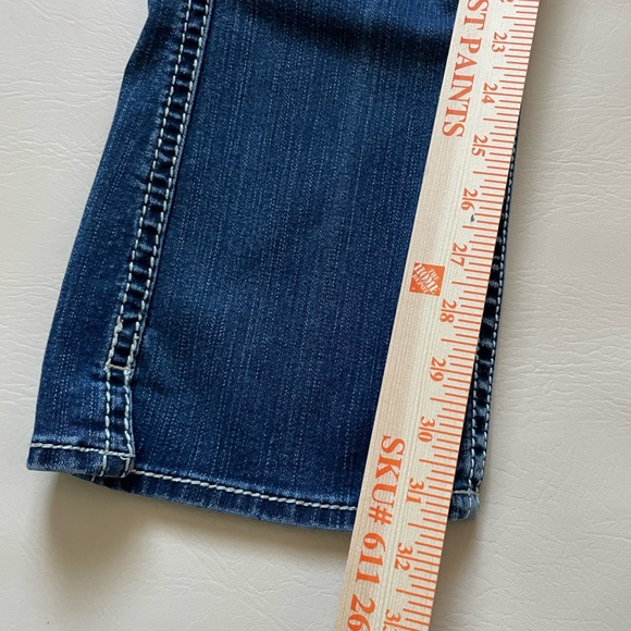 NWOT Silver Jeans Twisted Slit Ankle Bootcut Stretch Womens 24W 33L - Picture 11 of 15